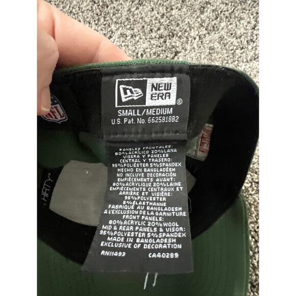 Green Bay Packers New Era 39THIRTY Historic Flex Hat Gray Green S/M - Picture 4 of 4